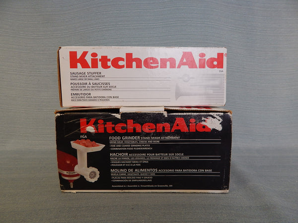 KitchenAid Stand Mixer Attachments - Food Grinder and Sausage Stuffer