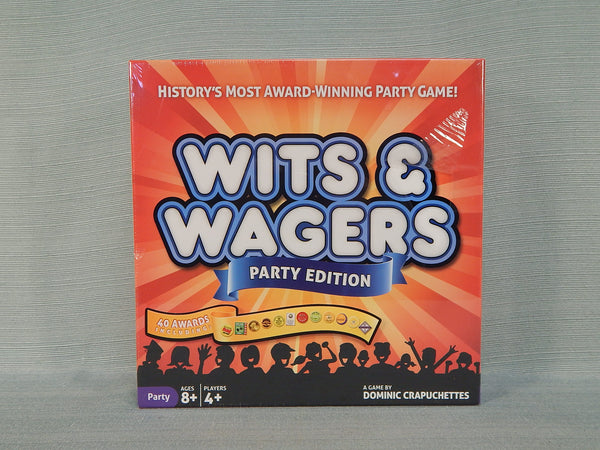 Wits & Wagers Party Edition Game - Brand New!
