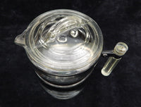 Pyrex Flameware 6 Cup Percolator 7826-B - Pot and Lid Only