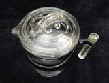 Pyrex Flameware 6 Cup Percolator 7826-B - Pot and Lid Only
