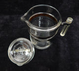 Pyrex Flameware 6 Cup Percolator 7826-B - Pot and Lid Only
