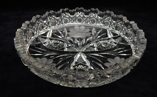 American Brilliant Cut Bowl