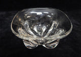 Edward Hald for Orrefors - Pinched Base Crystal Bowl