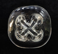 Edward Hald for Orrefors - Pinched Base Crystal Bowl