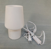 Urban Outfitters White Little Glass Table Lamp - Brand New!