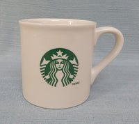 Starbucks Green Mermaid Logo Diner-Style Mug