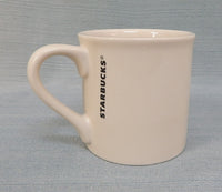 Starbucks Green Mermaid Logo Diner-Style Mug