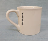 Starbucks Green Mermaid Logo Diner-Style Mug
