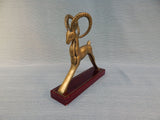 Art Deco Gazelle Statuette