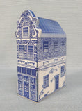 Fantaziegevel 1600 Delft Blue Holland Townhouse