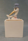 Stork Baby Boy Planter Rubens Originals 1959 Japan