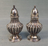 WB Mfg. Co. Weidlich Brothers Silver Plate Salt and Pepper