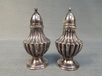WB Mfg. Co. Weidlich Brothers Silver Plate Salt and Pepper