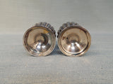 WB Mfg. Co. Weidlich Brothers Silver Plate Salt and Pepper