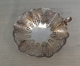 Lovelace Int'l Silver Co. Lace Silver Plate Candy Dish