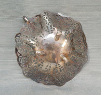 Lovelace Int'l Silver Co. Lace Silver Plate Candy Dish