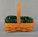 Longaberger 1996 American Cancer Society Basket with Liner