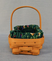 Longaberger 1996 American Cancer Society Basket with Liner