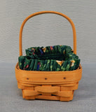 Longaberger 1996 American Cancer Society Basket with Liner