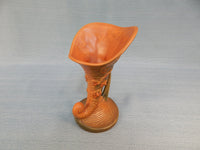 Roseville Bushberry Orange Vase No. 153-6