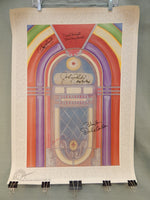 The Foundation For The Love of Rock N'Roll Poster - Autographed by Gary "U.S." Bonds & more.