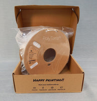 Polymaker PolyTerra PLA 1.75 mm 3D Printer Filament - Cotton White - Brand New