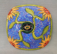 Talavera Style 7" Square Plate