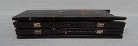 Vintage Vietnamese Tabletop Lacquered Wood Screen