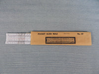Set of 3 Vintage Slide Rules with Instructions - Vintage Condition as Noted
