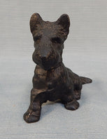 Cast Iron Scottie Figurine