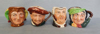 Set of 4 Royal Doulton Face Mugs