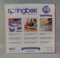 1000 Piece Santa's Desk Springbok Puzzle - Brand New!