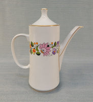 Kalocsa Hungary Hand-Painted Porcelain Tea or Coffee Server