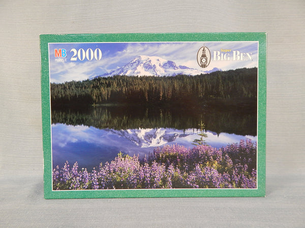 2000 Piece Mt. Rainer National Park Super Big Ben Puzzle - New, Factory Sealed!