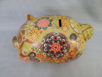 Festive "Mexican Style" Piggy Bank - Very Good Condition