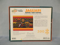 300 Piece Jaguars Huichol Yarn Painting - Certified Complete!