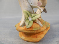 Lefton China Japan Hummingbird and Flowers Figurine