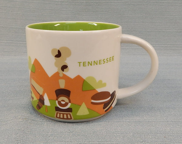 2016 Tennessee Starbucks You Are Here Mug