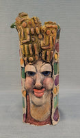 Smiling Face Vase by Penny Dobson