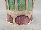 Smiling Face Vase by Penny Dobson