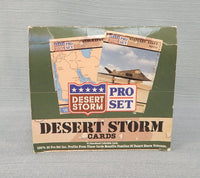 1991 Desert Storm Pro Set Trading Cards - 200+ Cards