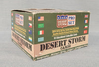 1991 Desert Storm Pro Set Trading Cards - 200+ Cards