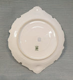 Antique L.S.& Sons Limoges Floral Gold on White Plate