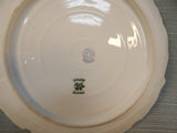 Antique L.S.& Sons Limoges Floral Gold on White Plate