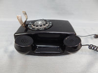 Black Retro Wall Phone