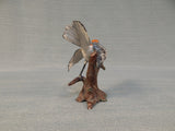 GOTO Original Bird Figurines, Japan - Chickadee, Warbler, Mocking Bird - Lot of 3