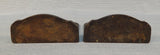 Vtg. Wire-haired Fox Terrier Cast Iron Bookends Connecticut Foundry 1929