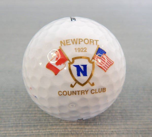 Newport Country Club (Vermont) Golf Ball, Unstruck