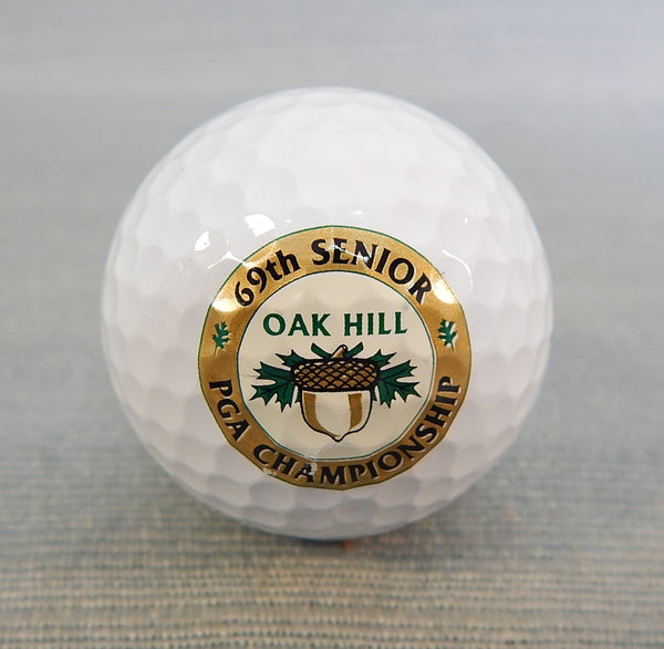 Oak Hill 69th Senior PGA Championship Golf Ball, Unstruck