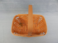 Longaberger 1999 11" x 7.5" Woven Basket w/One Handle